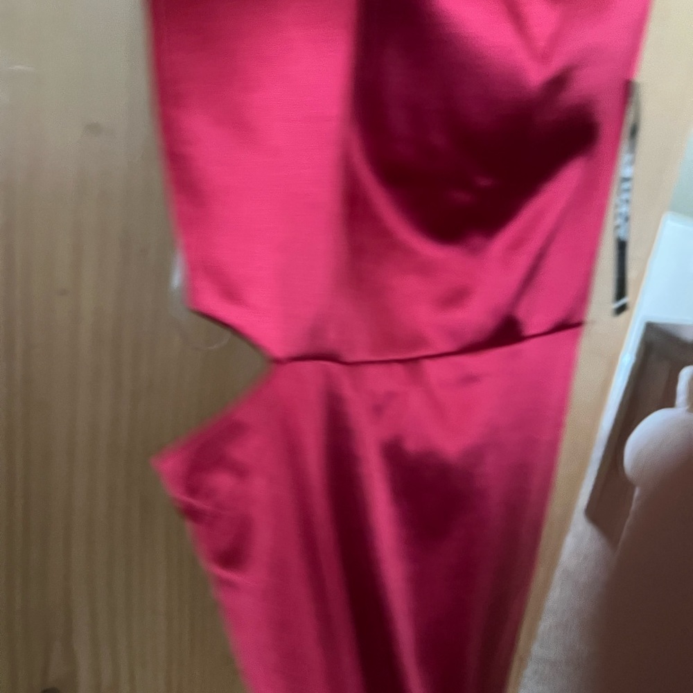 NWT Nordstrom’s long women red dress
